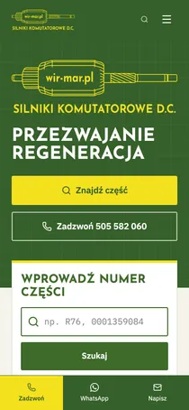 Strona główna Wir-Mar na telefonie